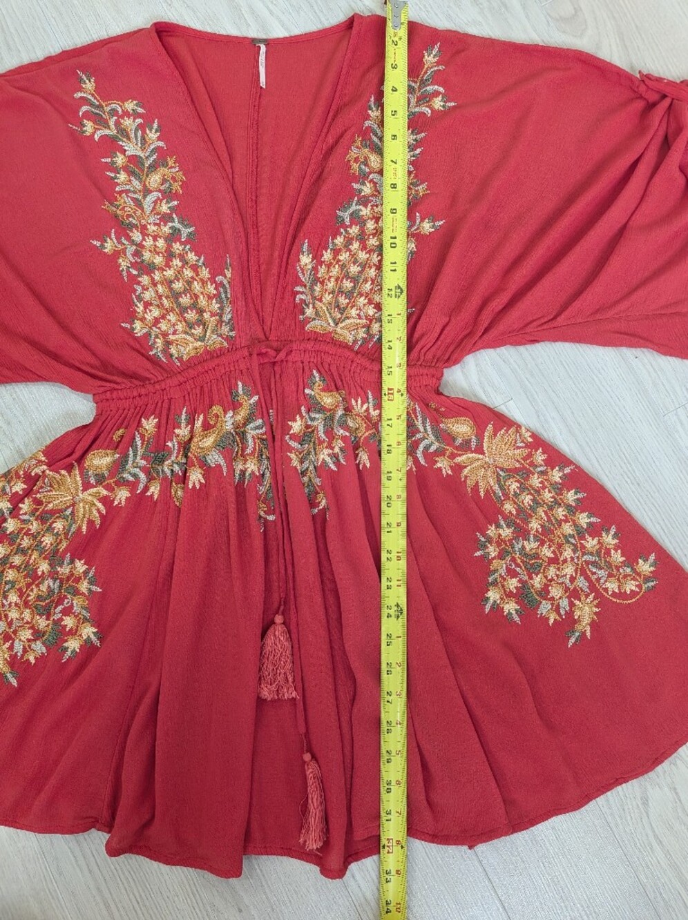 Free People Pretty Pineapple Mini Dress - Picture 8 of 13